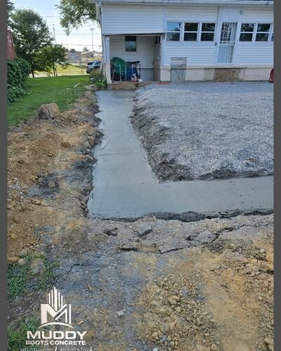 Concrete foundations in Oldham county
