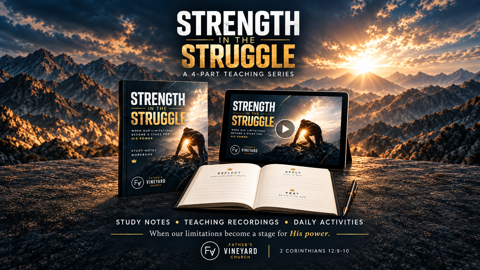 Finding Strength in the Struggle course artwork