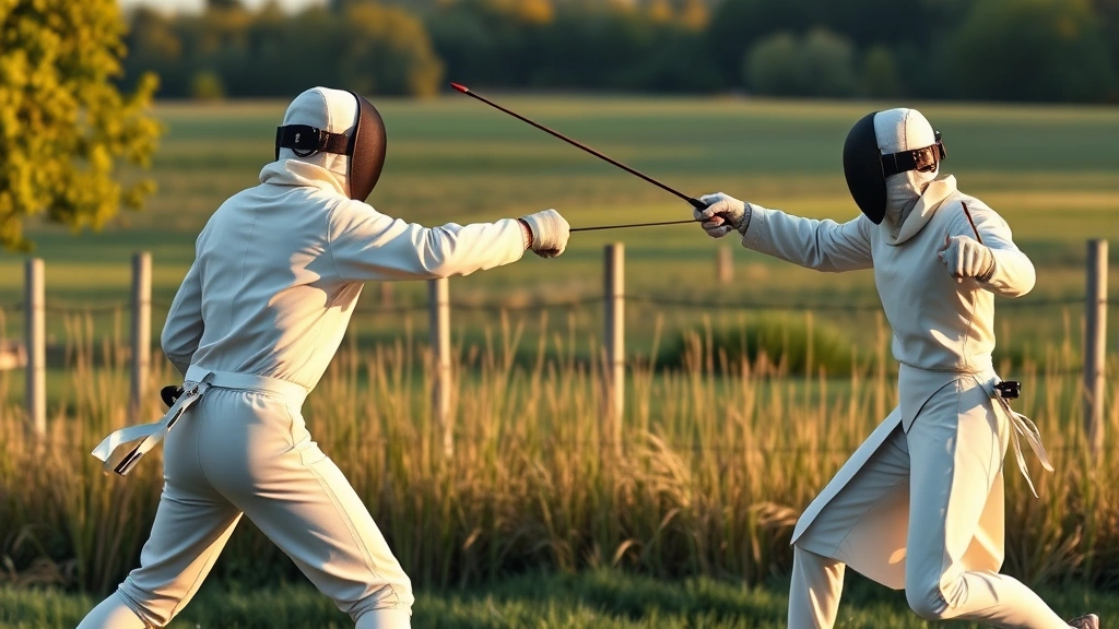 Fencing in Maidens VA with a picturesque sunset and lush green surroundings.