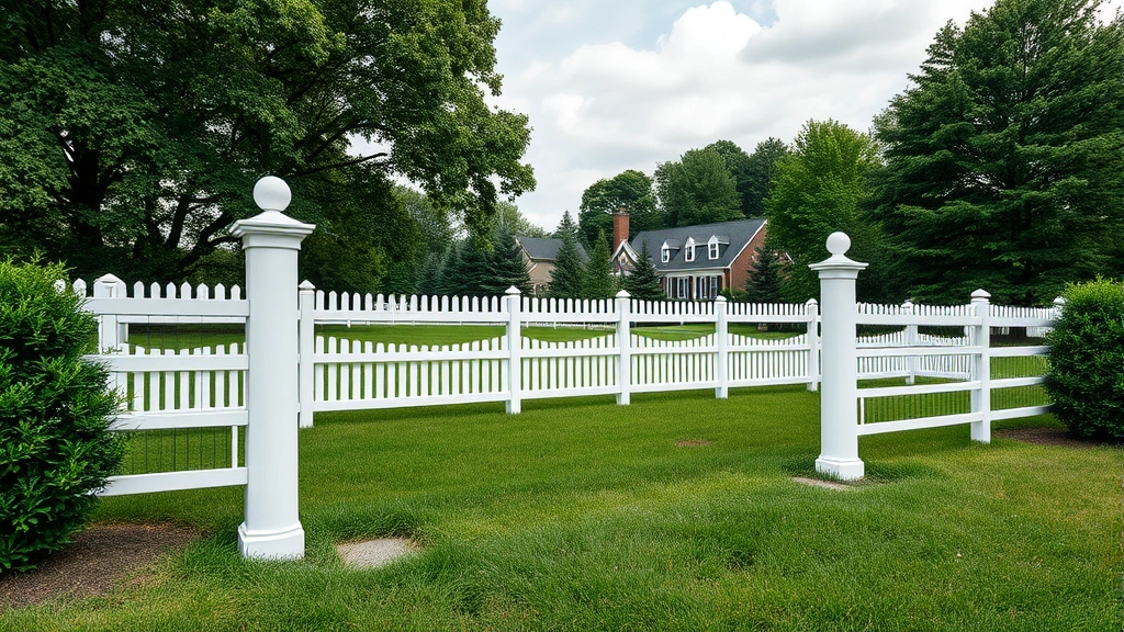 Fencing in Bon Air, VA near a well-maintained garden and a sunny sky.