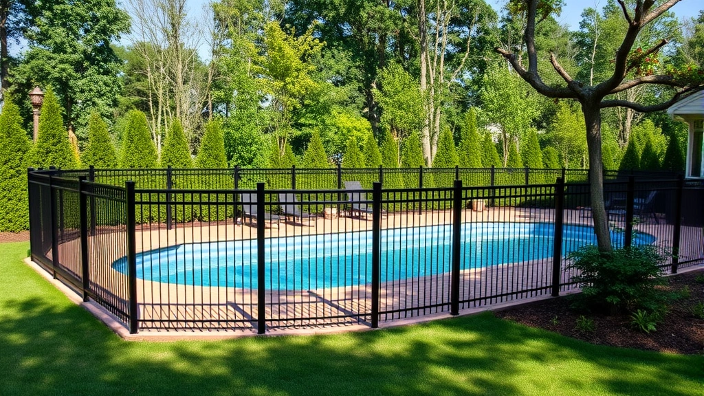 Pool Fence Installation projects in Midlothian VA showcasing safety and style in residential backyards