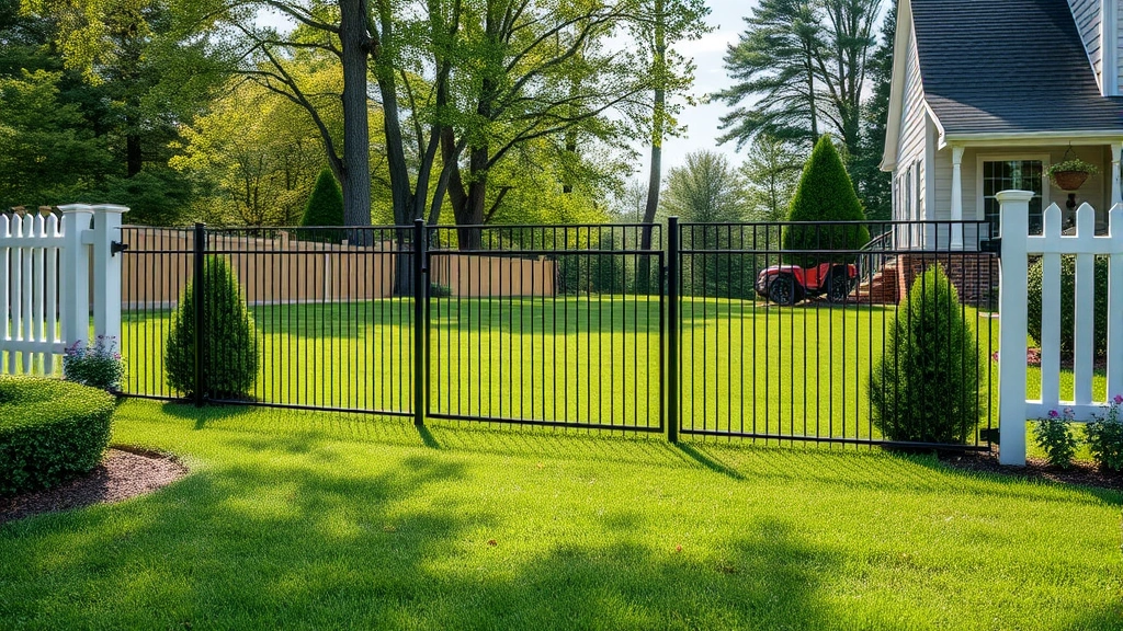 Dog Fence Installation projects in Midlothian VA showcasing various styles and materials used for fencing