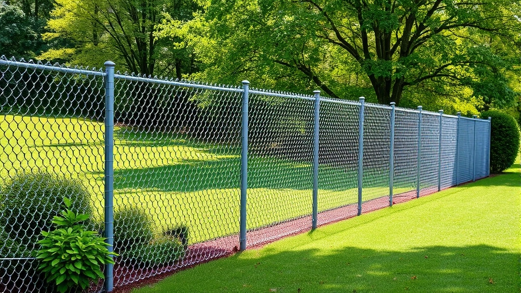 Chain link fence installation projects in Midlothian VA showcasing various styles and designs.