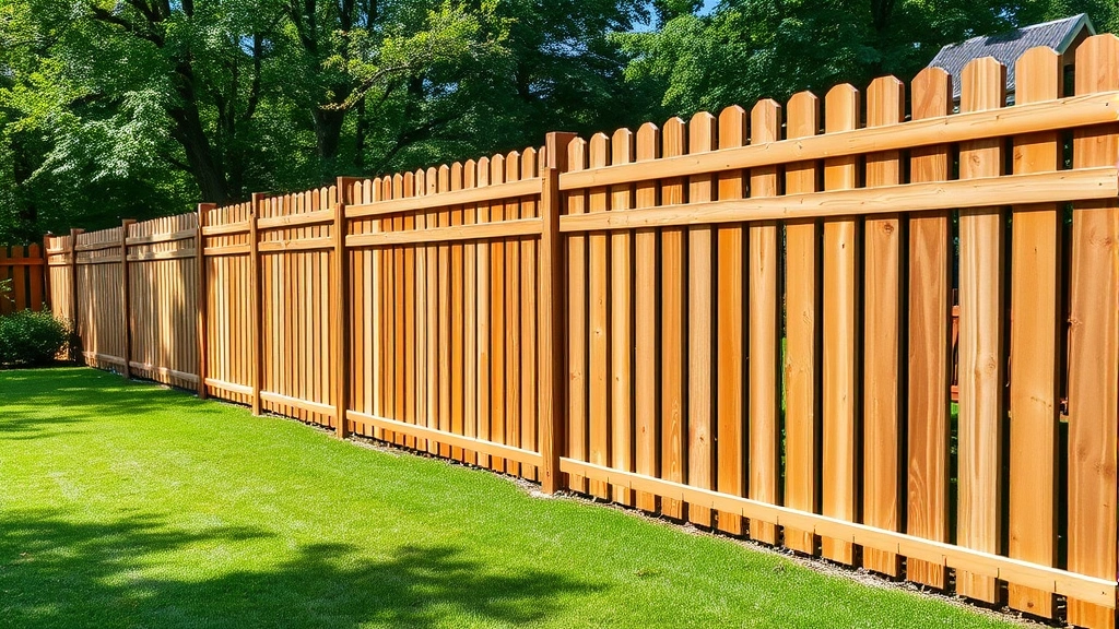 Fence pressure washing project in Midlothian VA showcasing clean and refreshed wood fencing.
