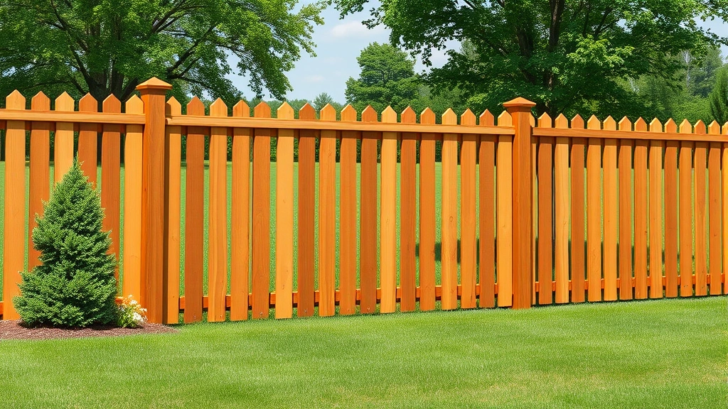 Fencing in Sandston VA showcasing a beautiful outdoor setting with vibrant greenery.