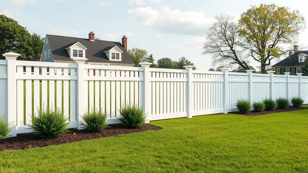 Fencing in Amelia Court House VA with a scenic view of trees and a clear blue sky.