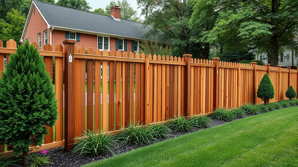 Fencing in Glen Allen VA showcasing various styles and designs for residential properties.