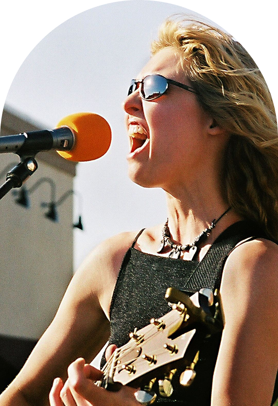happy woman smiling through a career developent