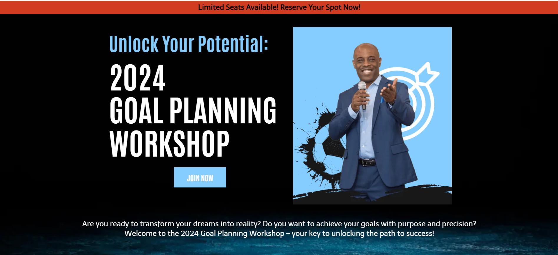 2024 Goal Planning Workshop   657b0d15a0c9fb23ee318a89 