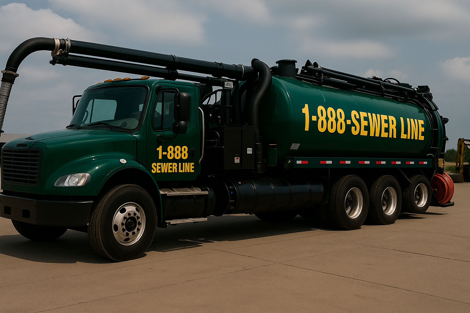 Sewer cleanout installation at a Baltimore home - The National Sewer Hotline™
