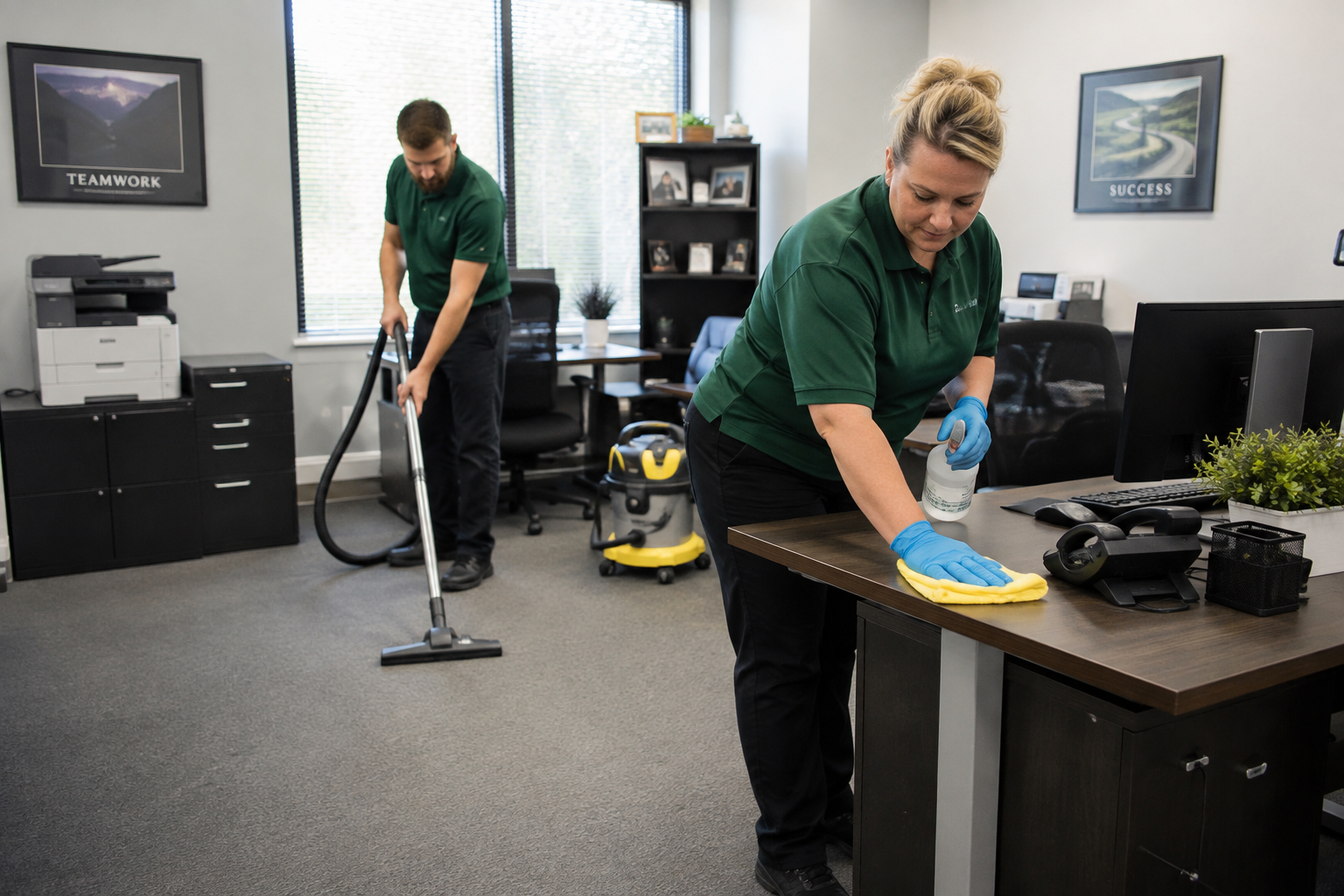 We clean buildings like yours every day