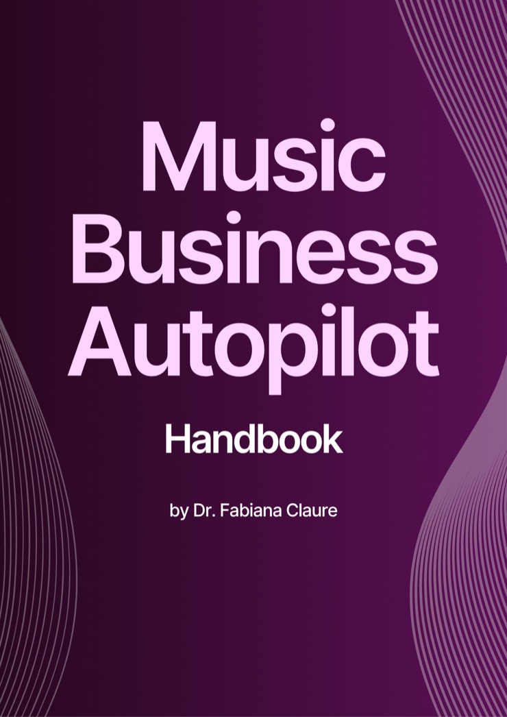 Cover of the Music Business Autopilot Handbook