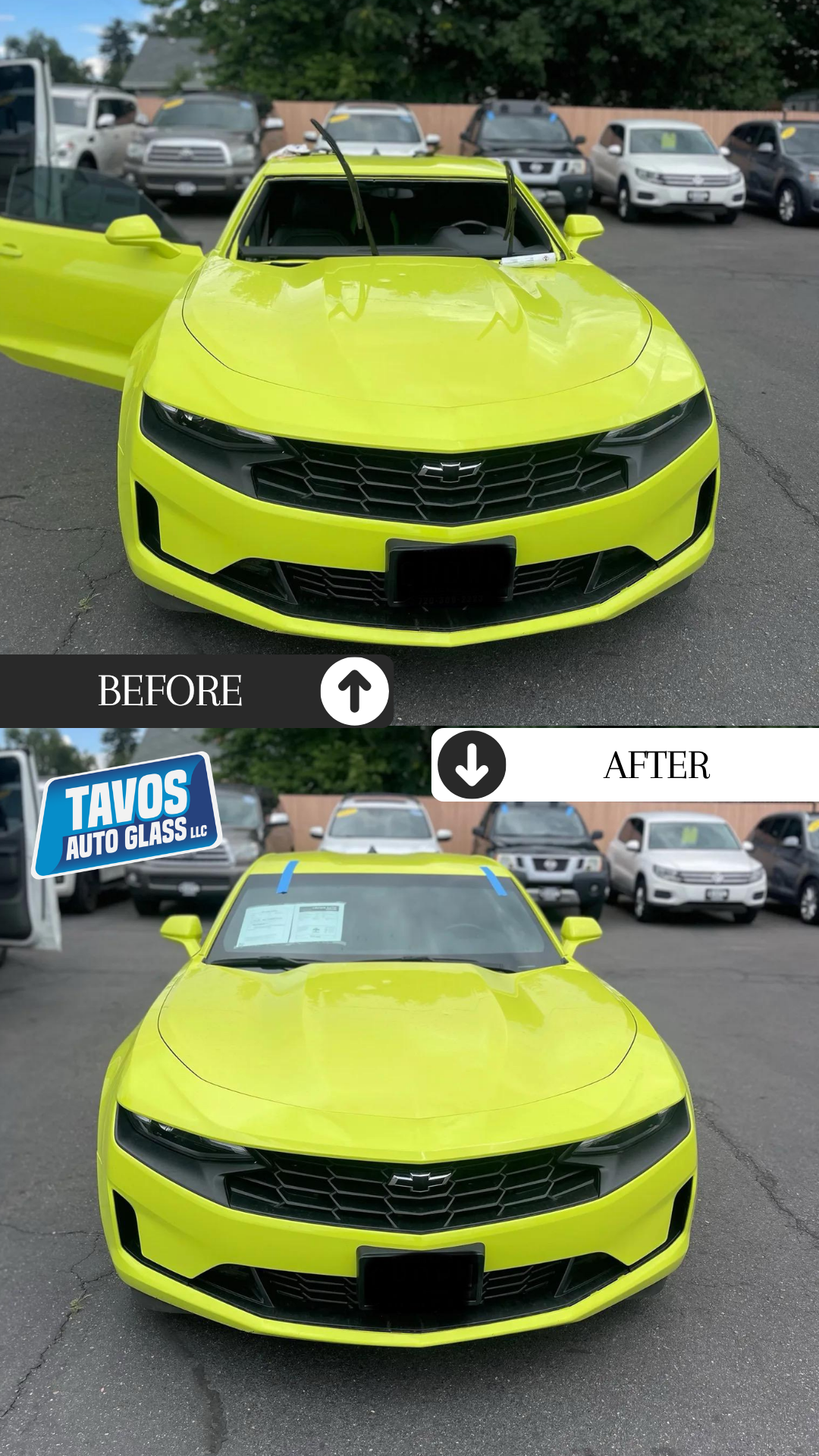Tavos Auto Glass Chevrolet Windshield Service service in the Denver area