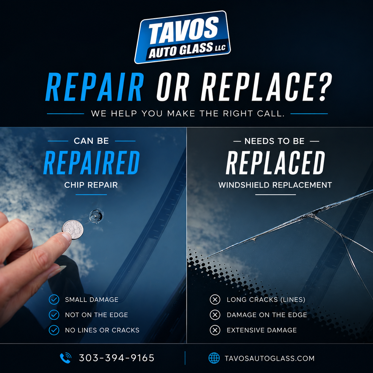 Tavos Auto Glass Windshield & Auto Glass Replacement in Denver