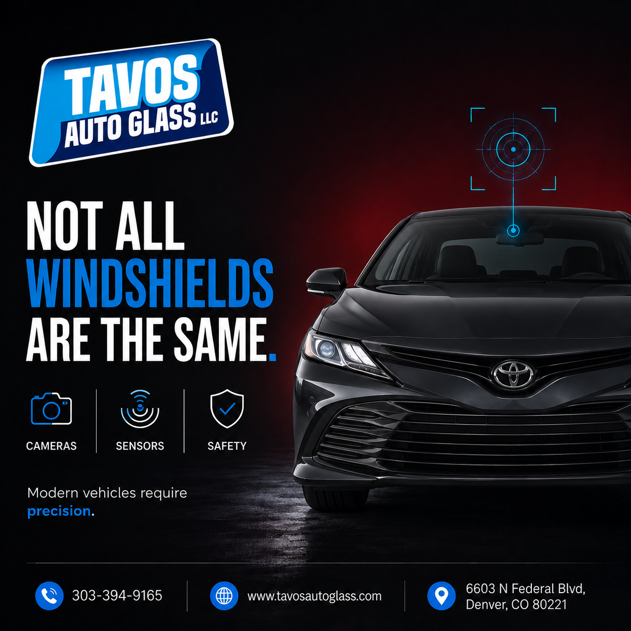 Tavos Auto Glass mobile auto glass repair in Denver and surrounding areas