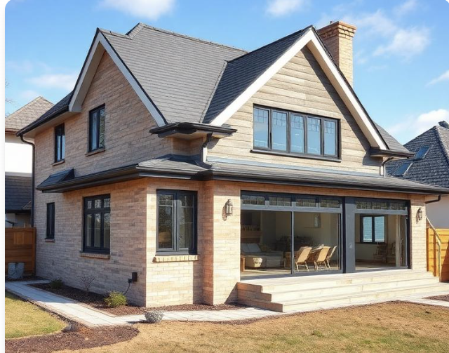 Home addition exterior