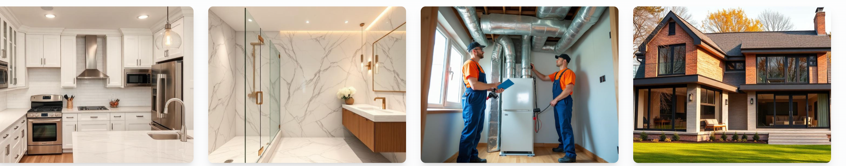 Showcase of completed Iron Buck Home Services projects