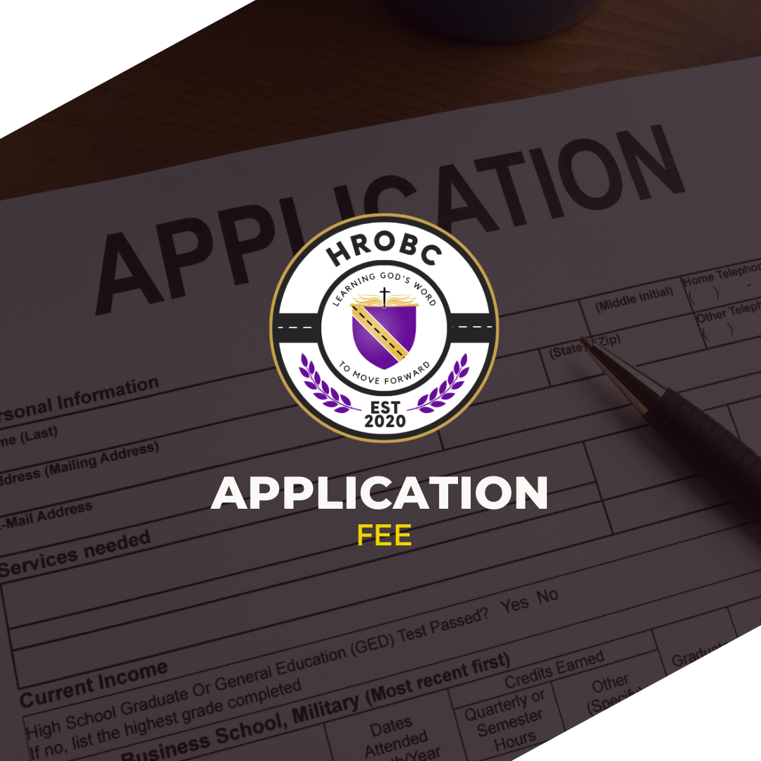 HROBC Application Fee