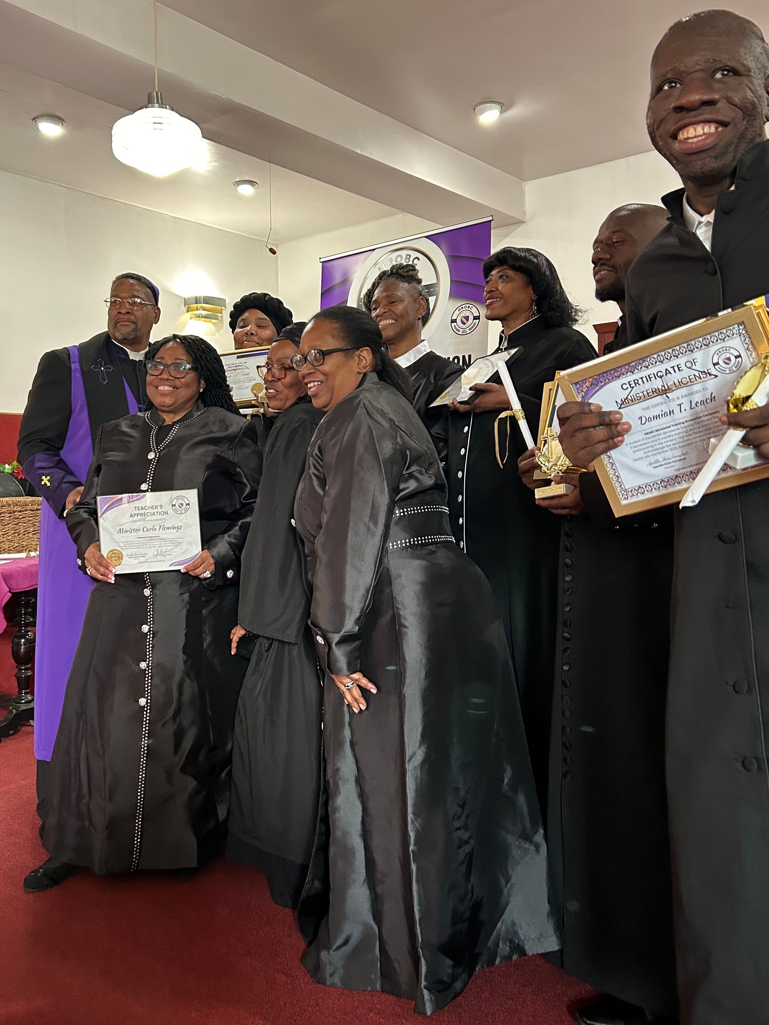 HROBC Licensing Students