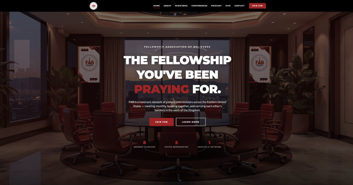 FAB Churches Website