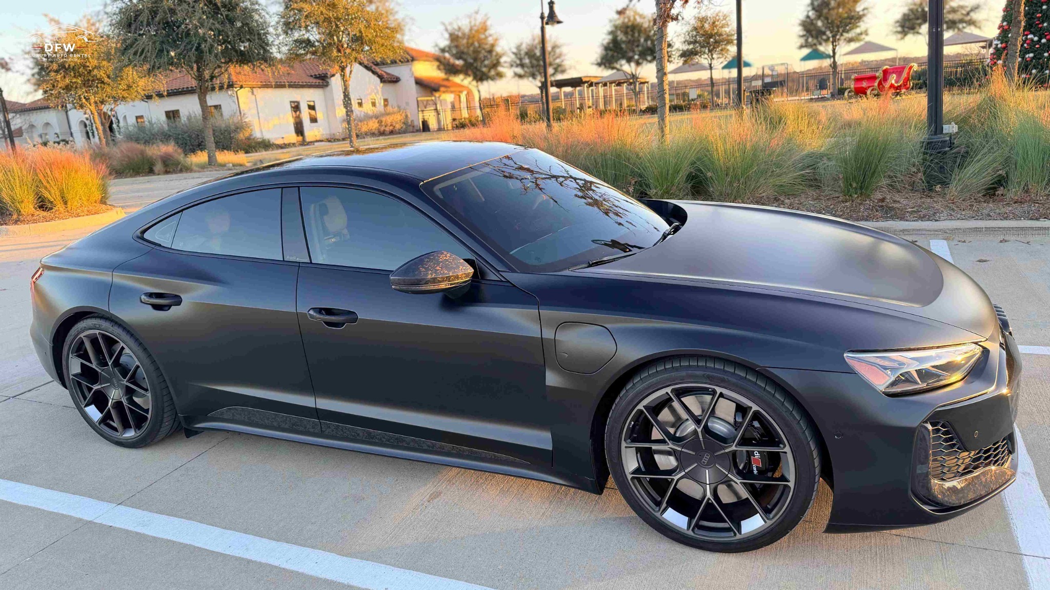 Luxury Rental Dallas-Fort Worth Audi RS etron GT performance