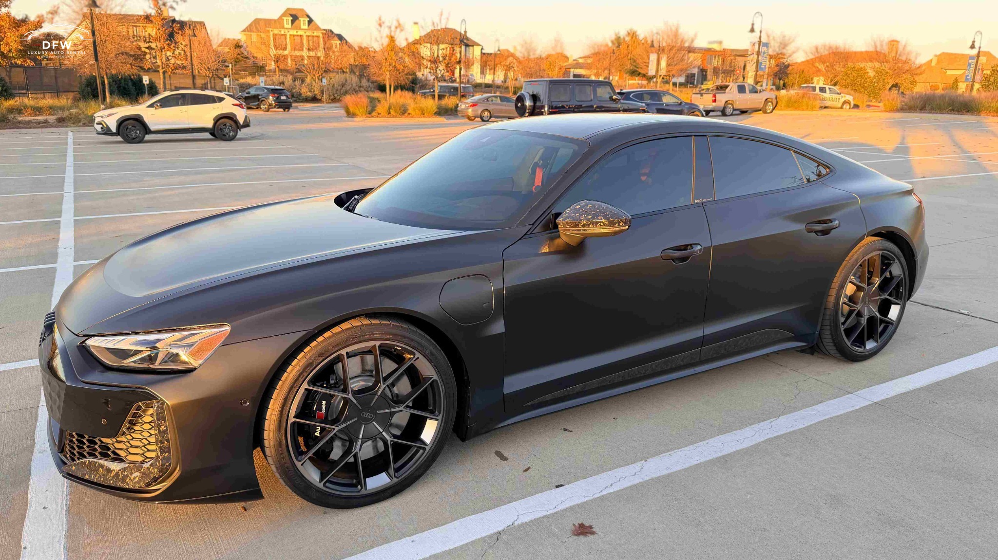 luxury electric car rental Dallas Audi RS e-tron GT luxury electric car rental Dallas Audi RS e-tron GT