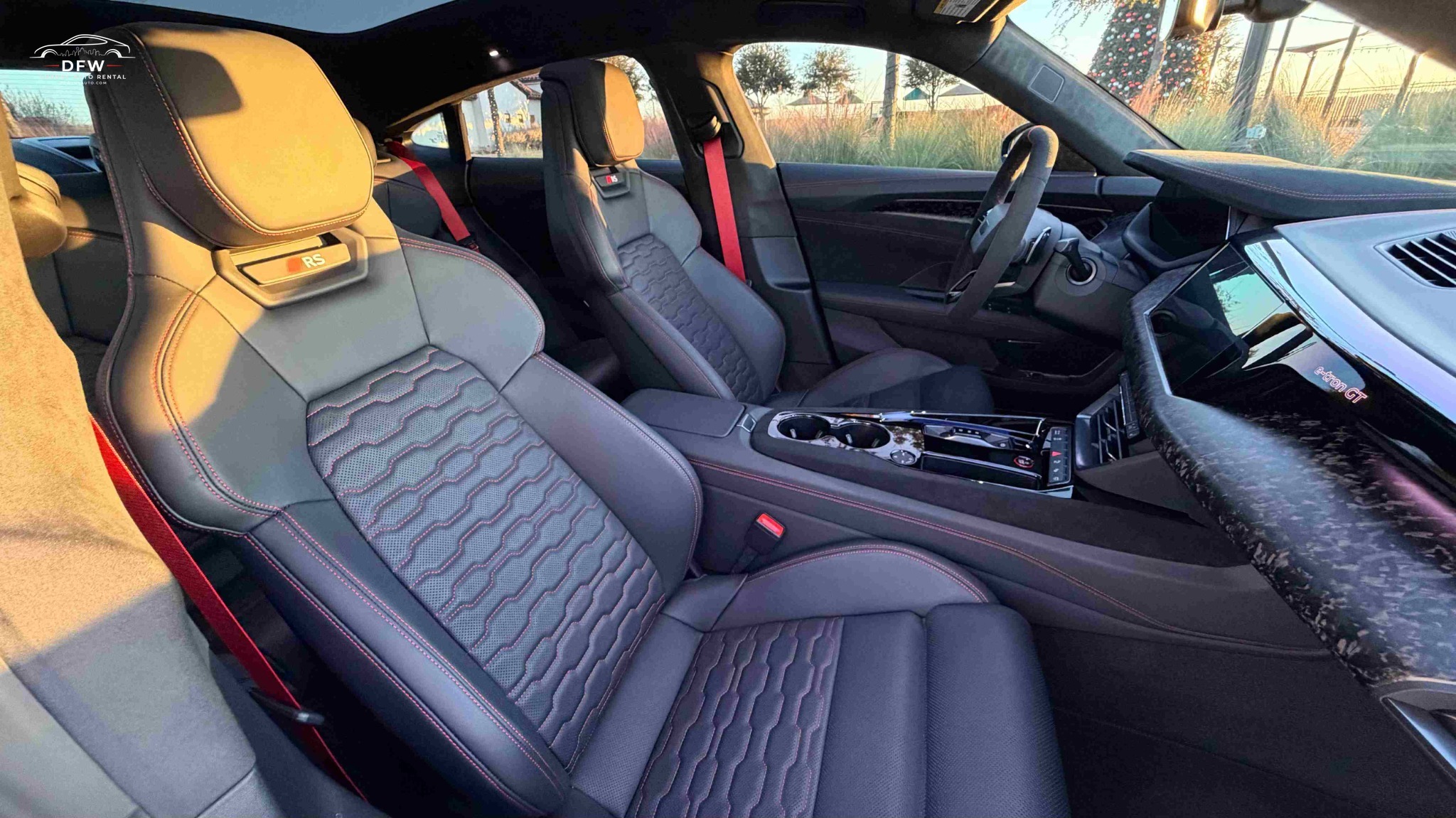 Audi RS e-tron GT interior premium electric vehicle Dallas Audi RS e-tron GT interior premium electric vehicle Dallas