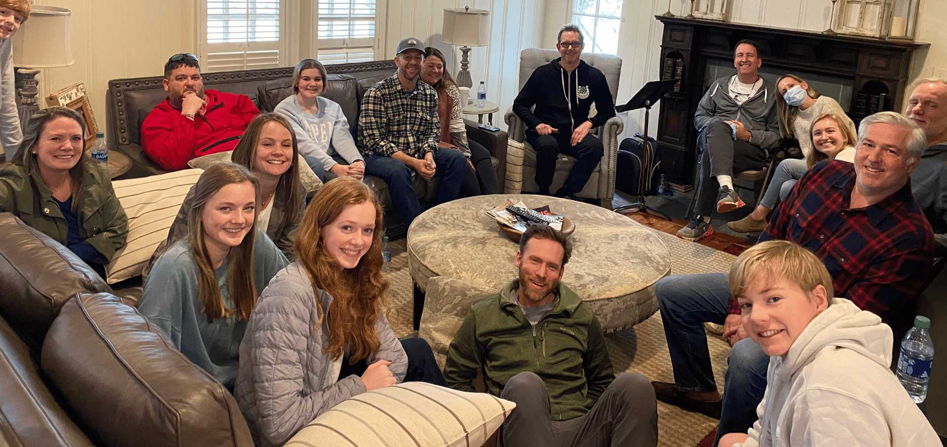 Story of God training with a group