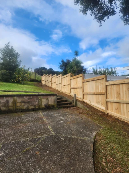 New Residential Timber Fence