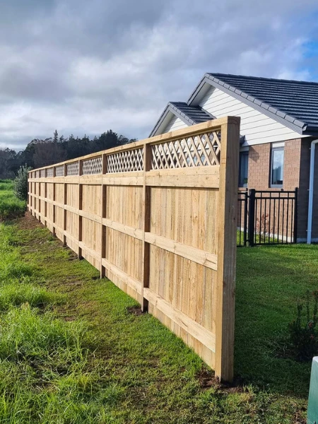 Timber Fencing Job in Mangawhai