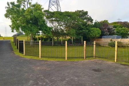 Aliminium Fence Installtion in Whangarei