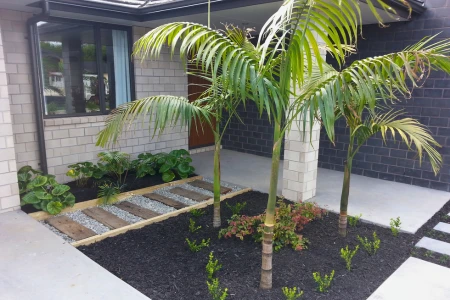 New Build Garden Landscaping in Whangarei