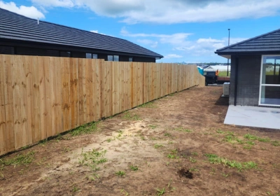 Residential Timber Fence built in Whangarei