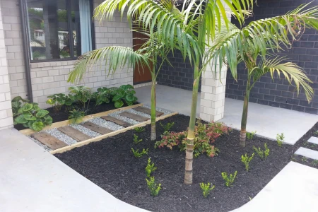 Recent Garden Landscaping Project in Northland