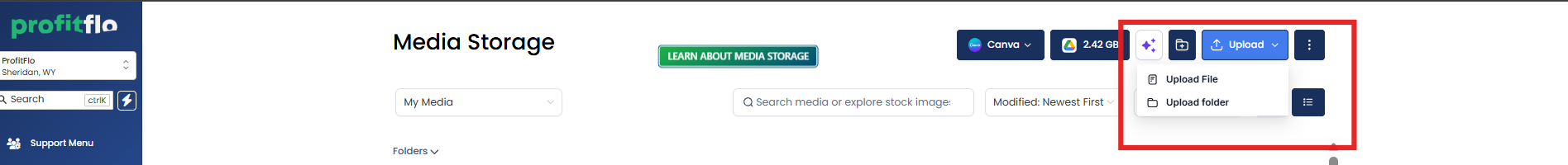 Media Storage