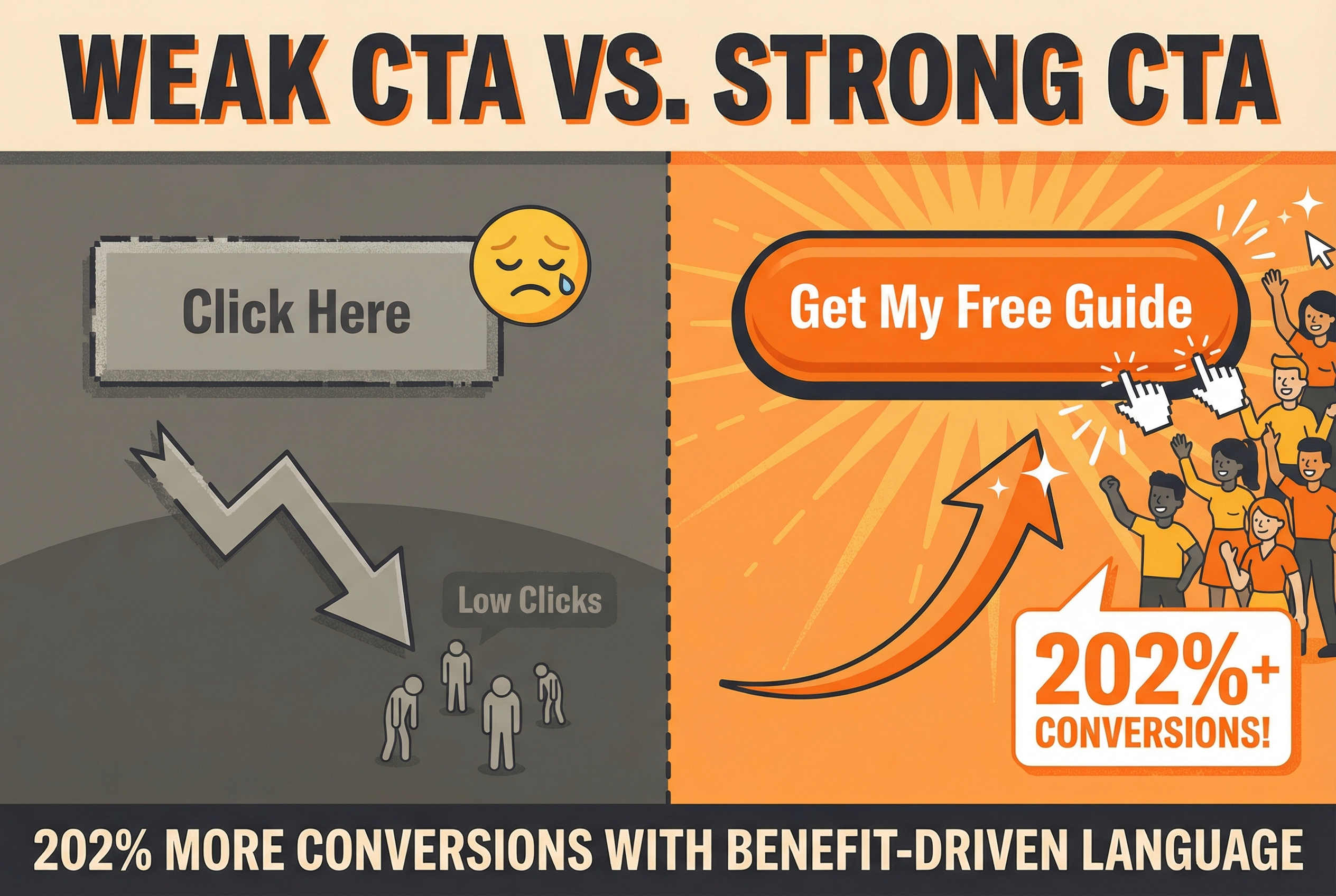 Avoid using weak Call to Action Language Avoid using weak Call to Action Language