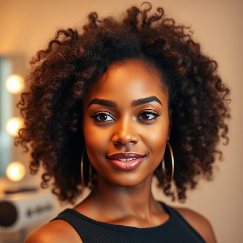Natural Curl Styling
