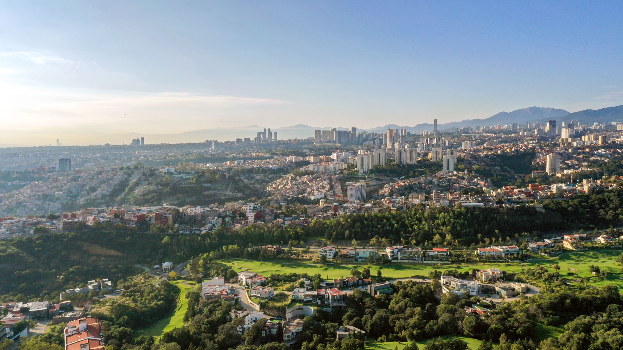 Vista panorámica de Bosque Real