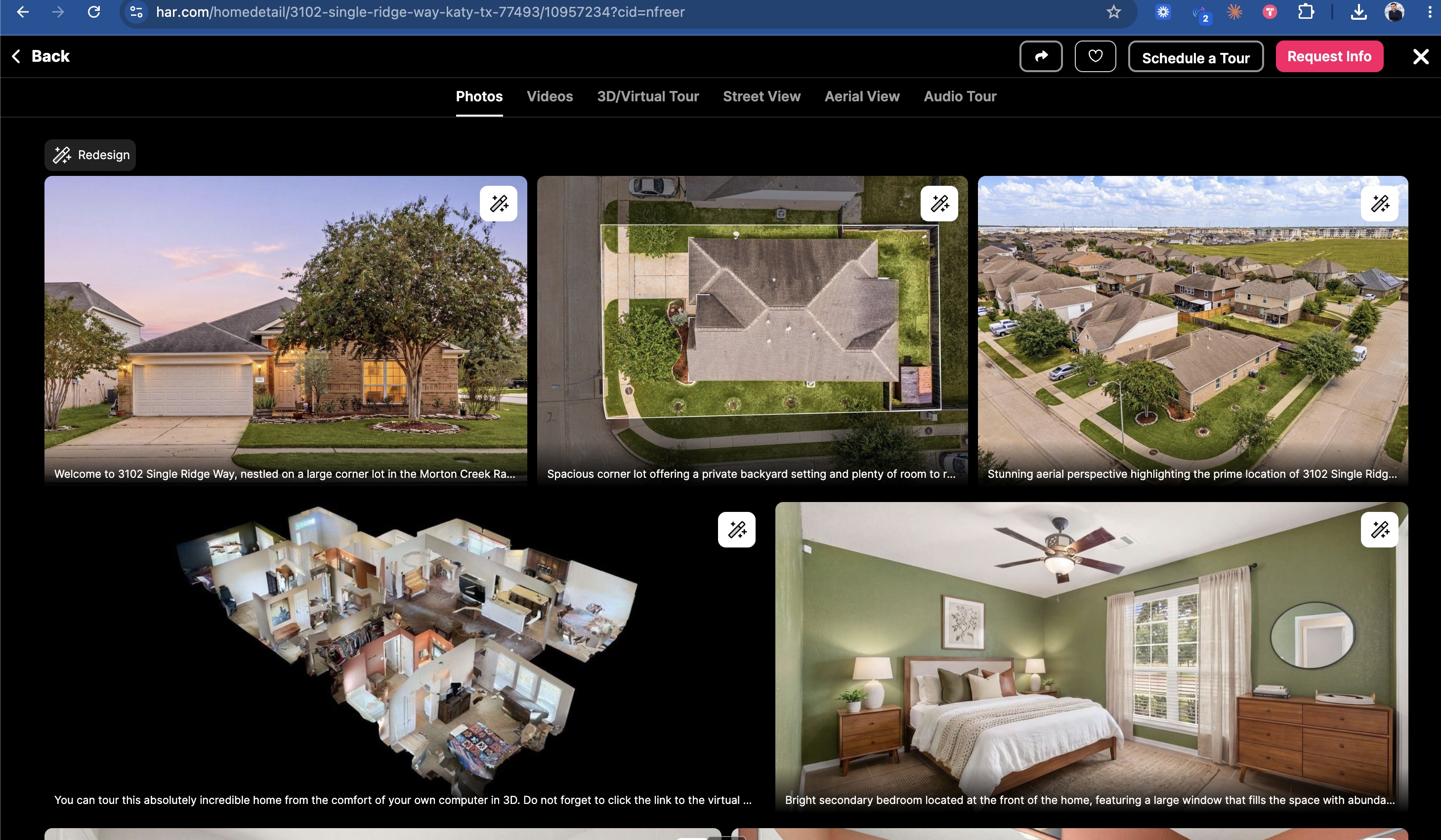 Comparison of a generic MLS photo caption and a descriptive caption for the same photo Comparison of a generic MLS photo caption and a descriptive caption for the same photo