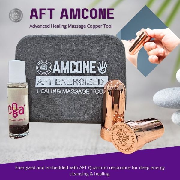 AMcone: Quantum Energy Healing Massage Tool