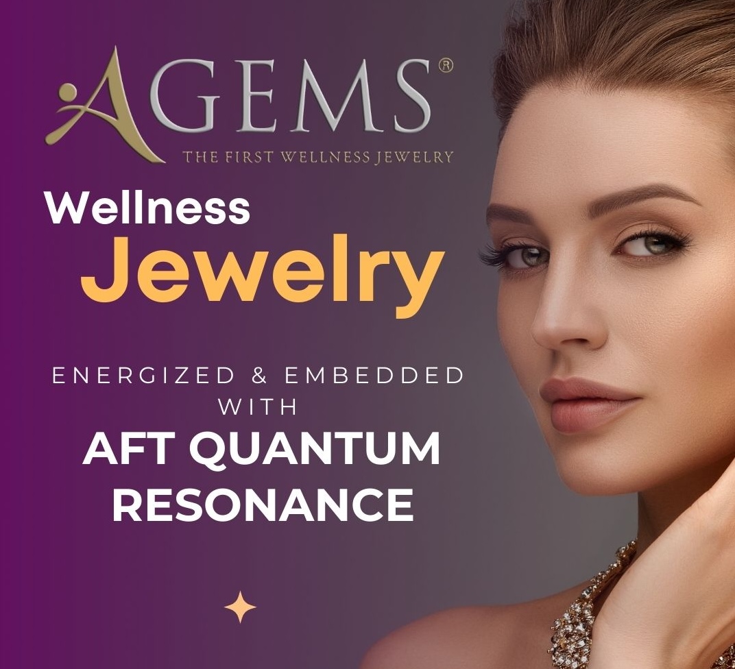 AGEMS jewelry designed for energy enhancement and style