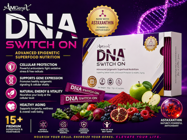 Empower Epigenetics with DNA Switch ON