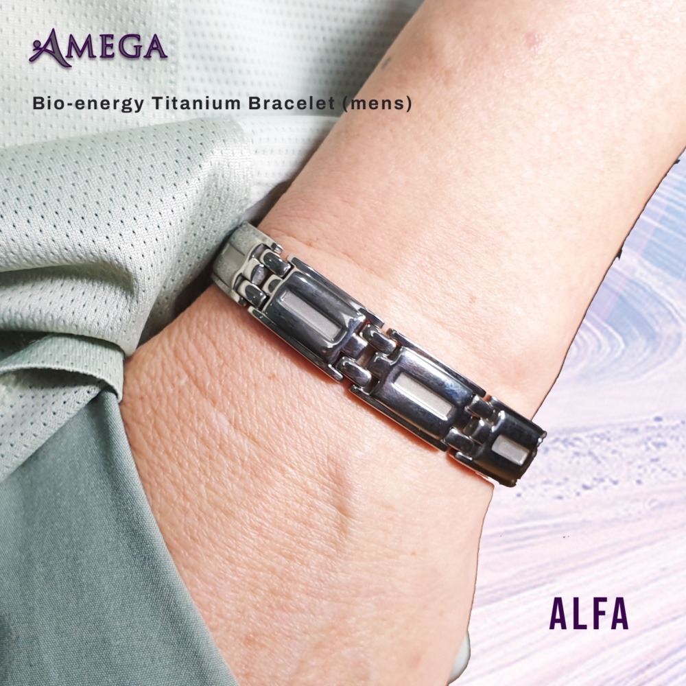 Alfa - Men Magnetic Titanium Bracelet