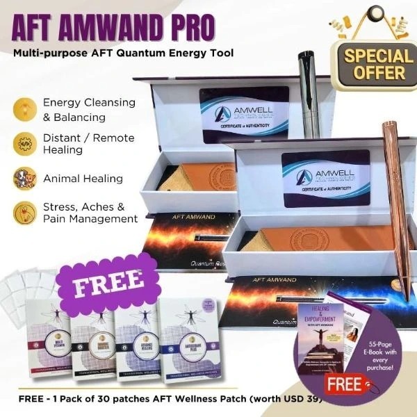 AMwand Pro With Free AFT Wellness Patch