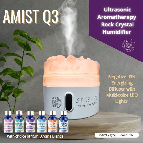 AMist Q3: Crystal Aromatherapy Humidifier