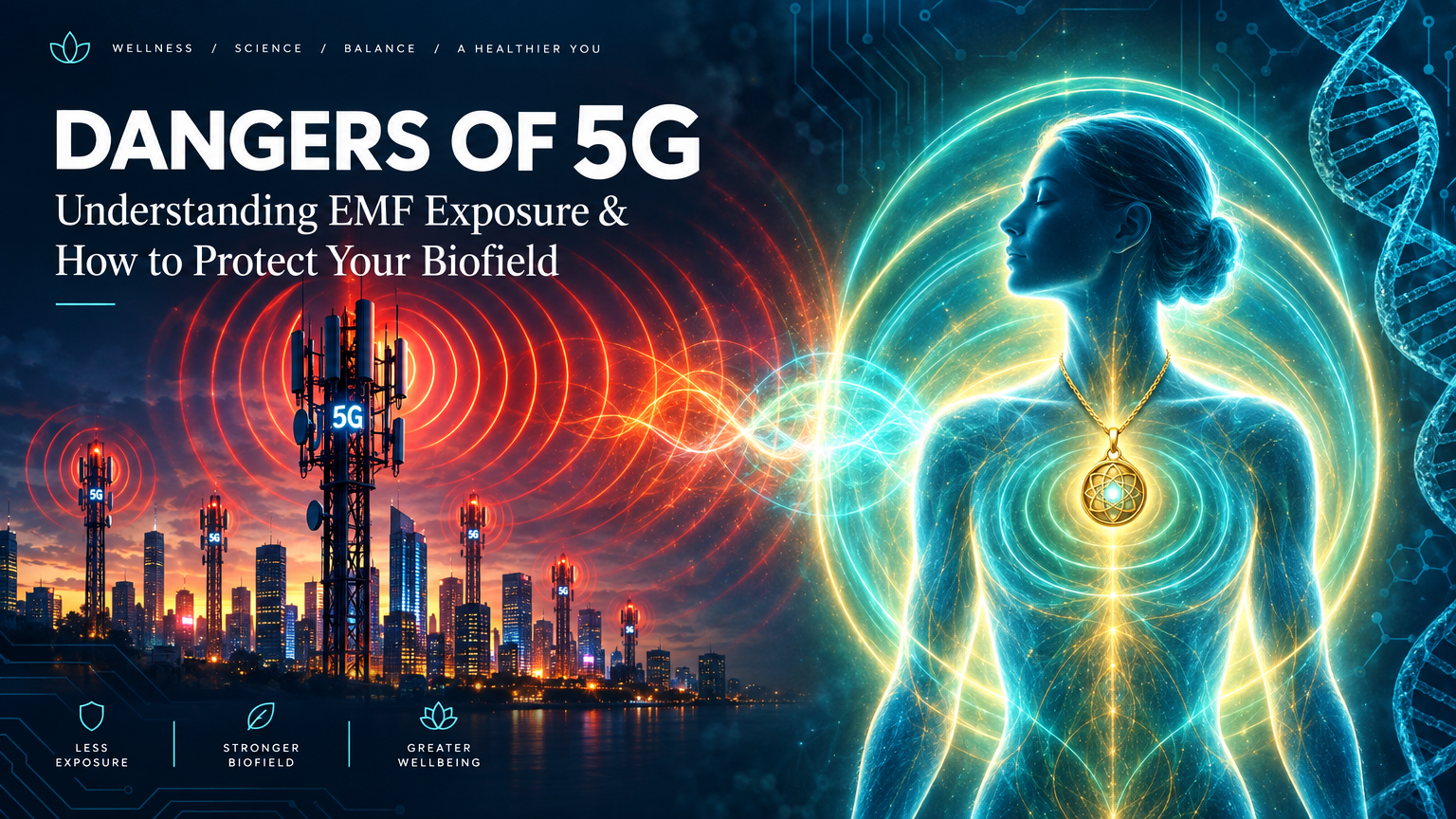 The Hidden Dangers of 5G & EMF Exposure: How to Protect Your Biofield