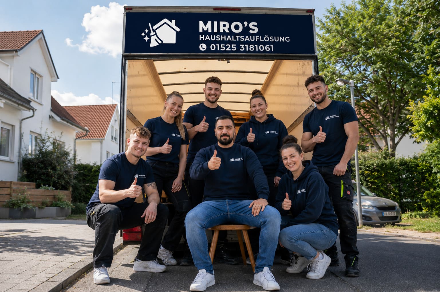 Miros Haushaltsauflösung Team