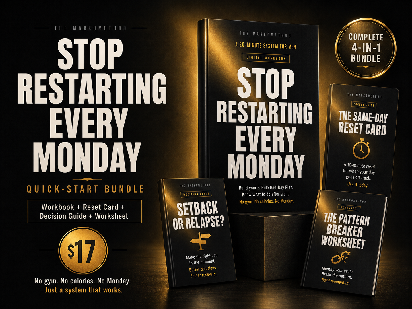 Stop Restarting Every Monday Quick-Start Bundle