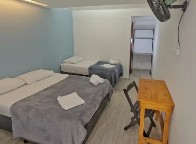 Quarto para 3 pessoas
