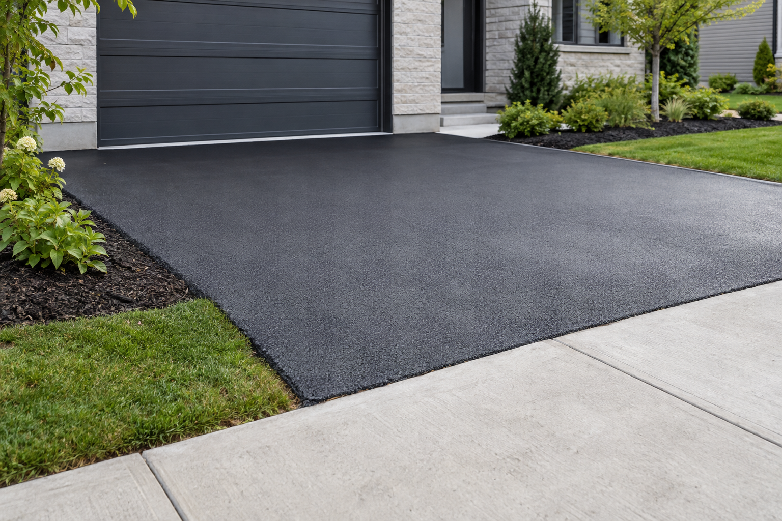Asphalt paving project